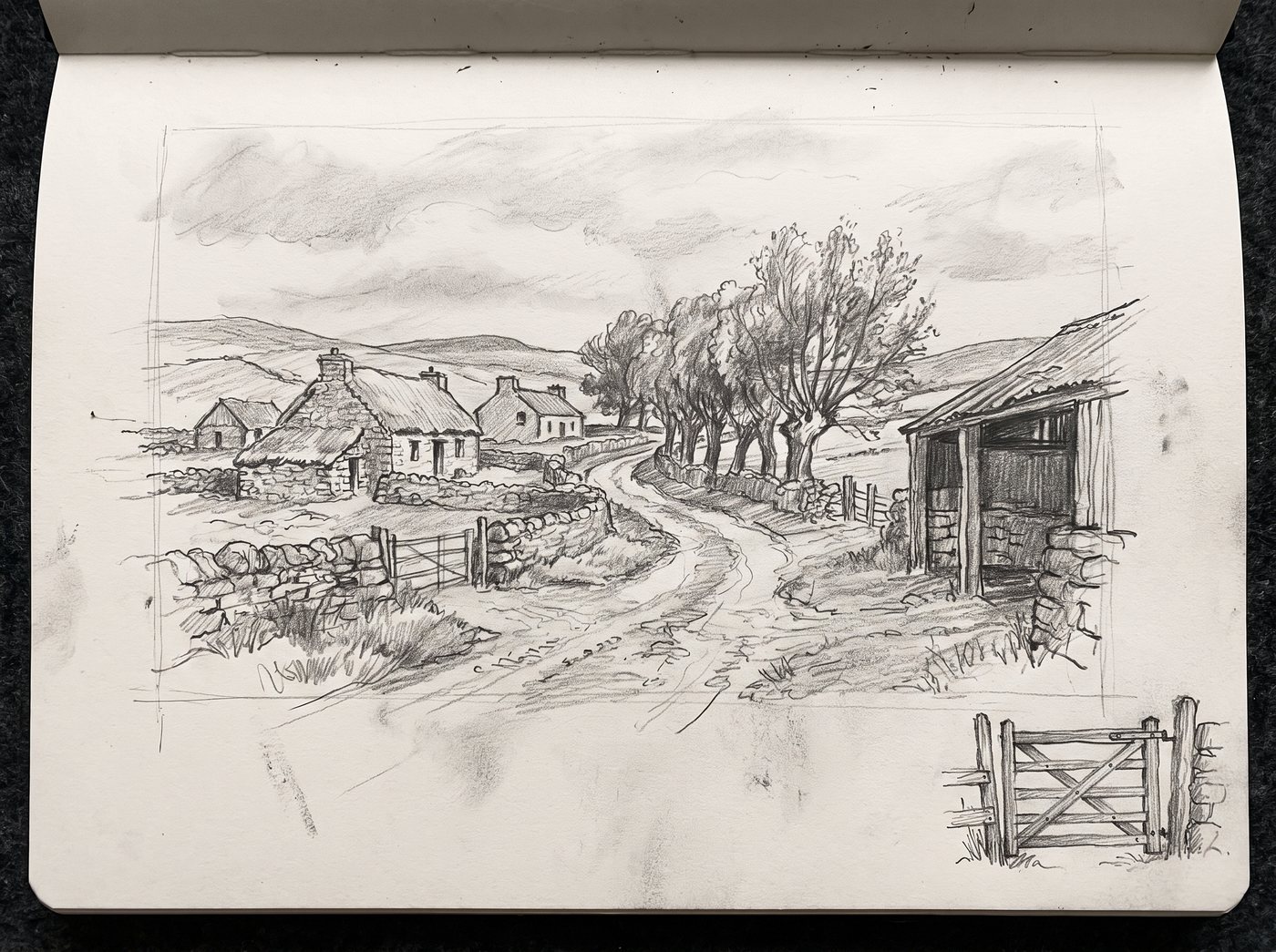 Architectural study of Dun Barrow