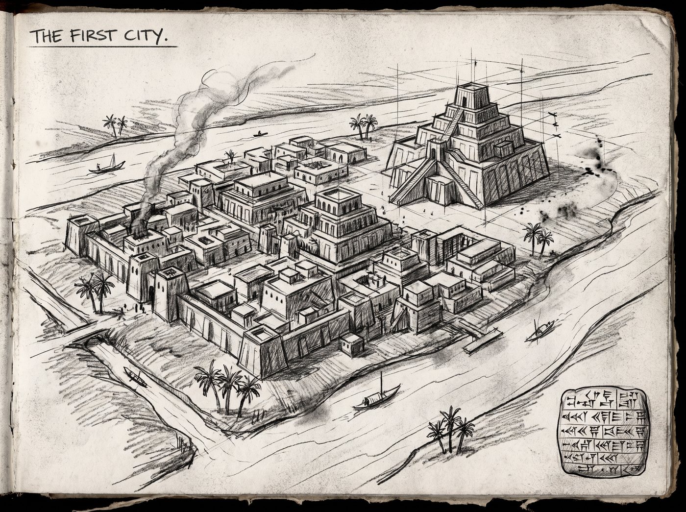 Architectural study of The First City