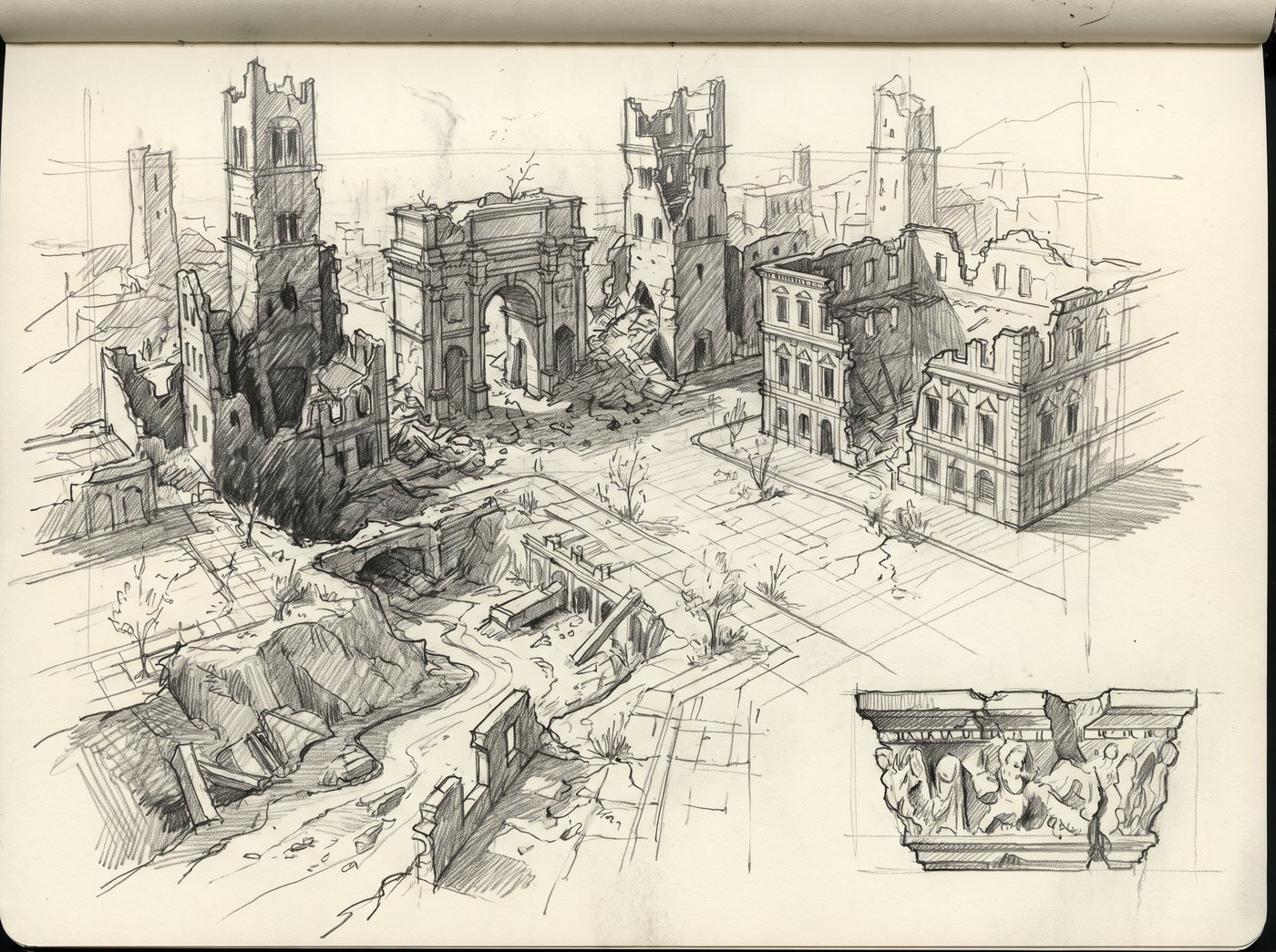 Architectural study of Meloran