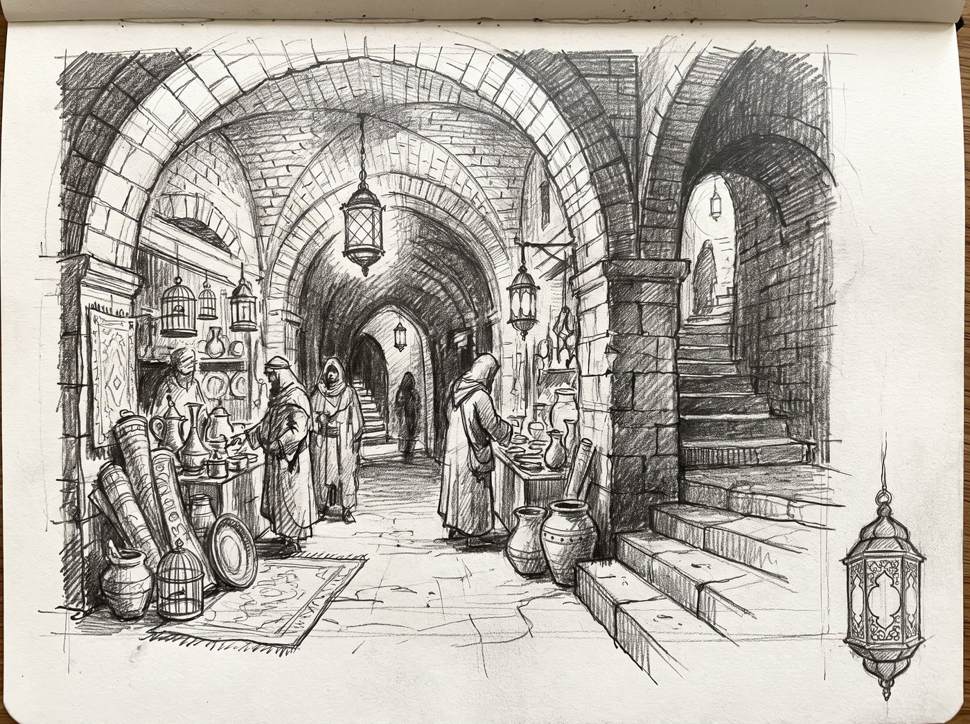 Architectural study of The Market Under the Market