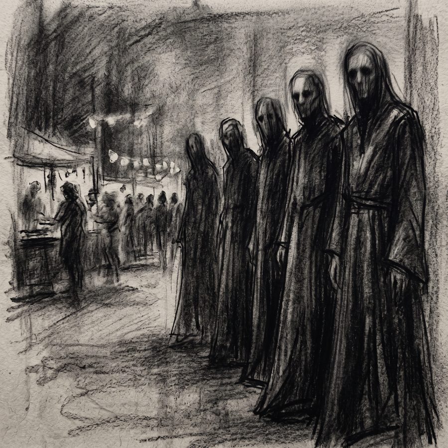 The Grey Visitors, Charcoal