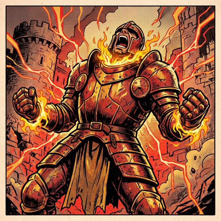 Doran, Comic panel