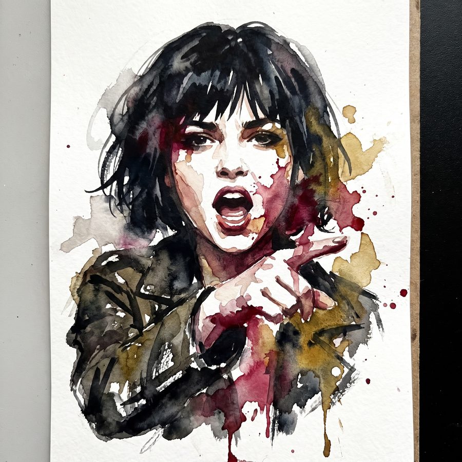Cassandra, Watercolour