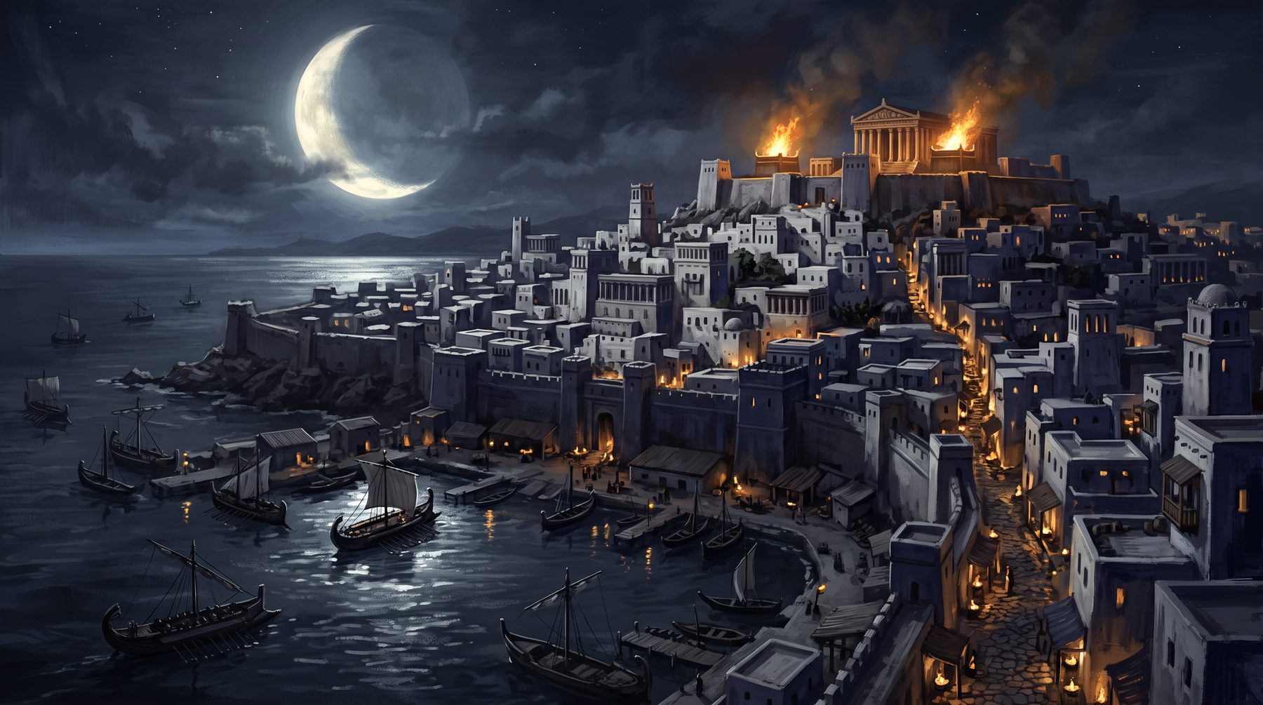 Carthage by Moonlight