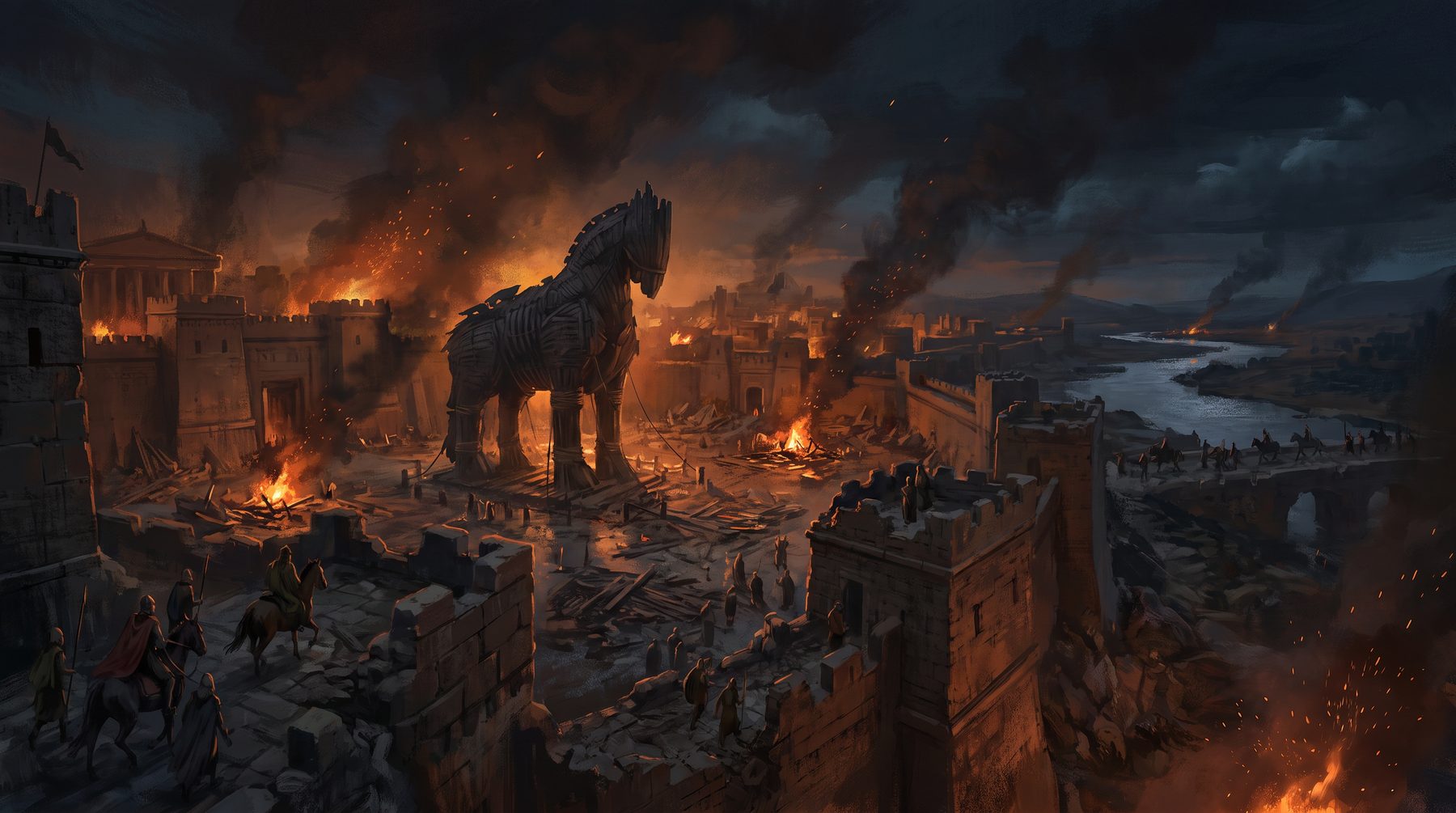 The Night Troy Fell